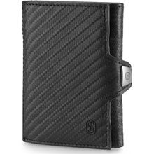 Slimpuro TRYO Slim Wallet 5 kariet vrecko na mince ochrana RFID SP-TY-00-BLK-CA