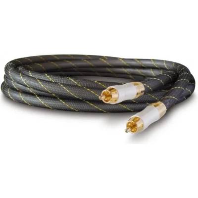 Dynavox High-end Stereo RCA кабел 1, 5m - Висококачествен сигнален кабел от серията Premium High-End с дължина 1, 5 метра (090380)