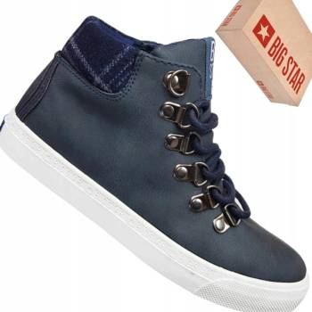 Big Star dětské boty šněrovací teplé boty EE374038