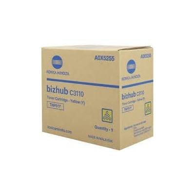 Konica Minolta TNP-51Y жълт (yellow) оригинален тонер (A0X5255)