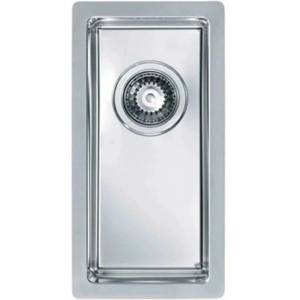 Alveus Мивка от неръждаема стомана Alveus Quadrix 10 Satin 23x45 см (1102602) Мивка за вграждане