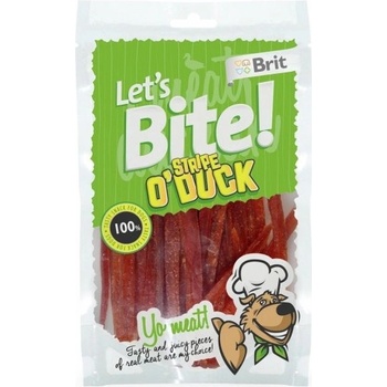 Brit Let's Bite Stripe o'Duck 80g