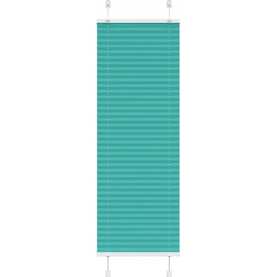 VidaXL Roleta plisé Zelená Benzínová 40x150 cm
