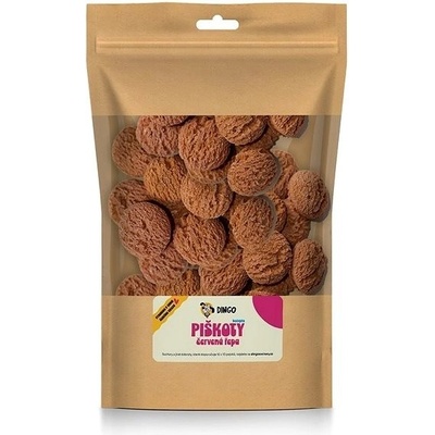 Dingo Piškoty červená řepa 500 g