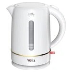 Voltz Електрическа кана Oliver Voltz Daisy OV51230W, 2200W, 1.7 л, Автоматично изключване, Бял (55OV51230W) - technomani Електрически кани