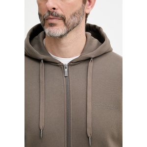 Giorgio Armani суичър с цип и качулка мъжки памучен (XM001293.AF20934)