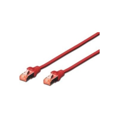 Digitus DK-1644-030/R Patch, S-FTP, CAT 6, AWG 27/7, LSOH, Měď, 3m, červený