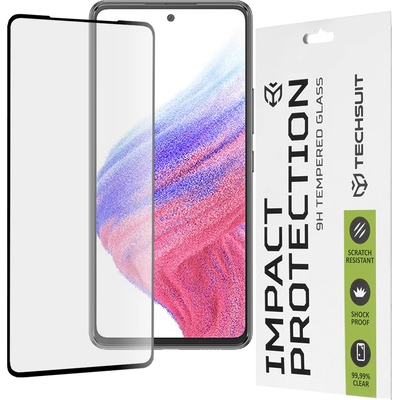 Techsuit Протектор за Samsung Galaxy A53 5G - 111D Full Cover / Full Glue Glass - Черен