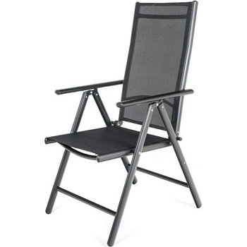 HAPPY GREEN Židle polohovací RAMADA 56,5 x 42,5 x 107 cm, antracite
