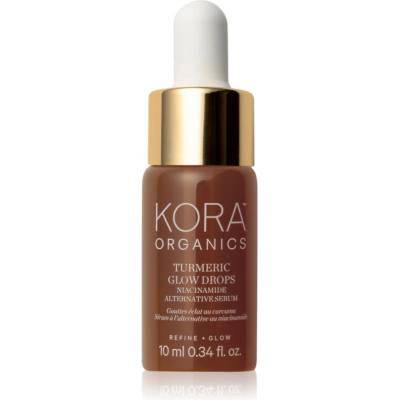 KORA Organics Turmeric Glow Drops озаряващ серум с ниацинамид 10ml
