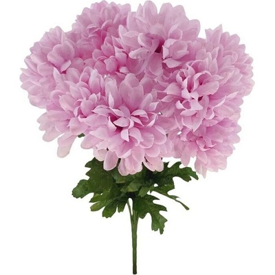 Umelá kytica chryzantéma lilac 42 cm