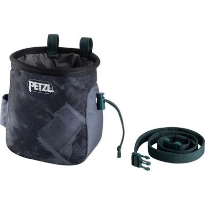 Petzl Торбичка за магнезий Petzl Saka Chalk bag - Dark Grey - размер One Size (335-0590-0311)