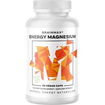 BrainMax Energy Magnesium®, Магнезиев малат 1000 mg, 50 растителни капсули
