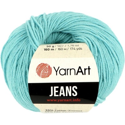 YarnArt Jeans 81 modrá