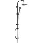 WENKO Матово черен душ комплект от неръждаема стомана 101 cm Cuadro - Wenko (25486100)