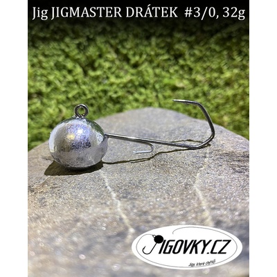Jigovky.cz Jigové hlavičky Jigmaster Drátek vel.3 32g 5 ks