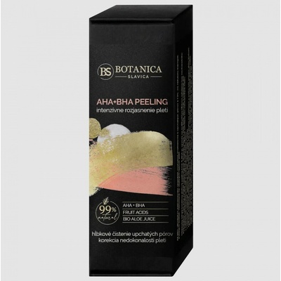 Botanica Slavica AHA+BHA kyselinový peeling pro intenzivní rozjasnění pleti 50 ml