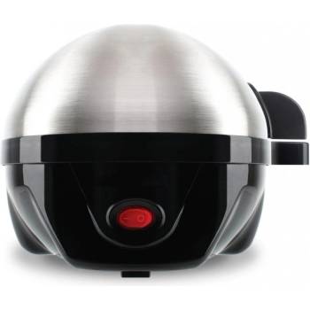 ROSBERG Яйцеварка Rosberg R51982C, 350W, За 7 яйца, Автоматично икзлючване със сигнал, Неръждаема стомана, Черен/инокс (555R51982C)