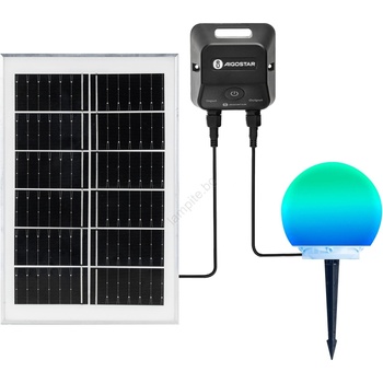 Aigostar Aigostar-LED RGB димируема външна лампа MESH 20W/3, 7V 4000mAh 2700-6500K IP65 Ø 15 cm (AI2289)