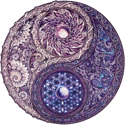 Unidragon Dřevěné Mandala Opposites 200 dílků