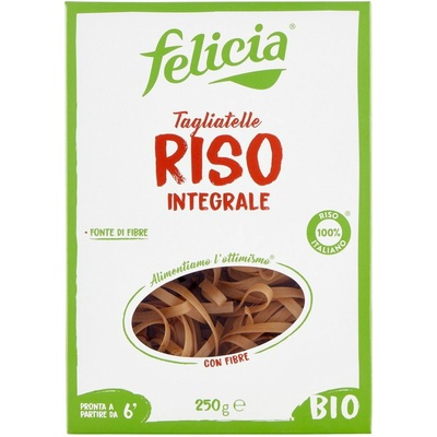 Felicia srl ryžové cestoviny tagliatelle celozrnné bezlepkové 250 g