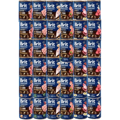 Brit Premium by Nature Mix 36 x 400 g