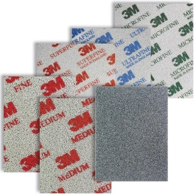 3M 03808 Brúsna hubka špongia Medium 115x140mm