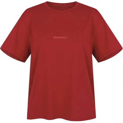 Husky Tee Stamp L Red