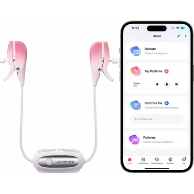 Lovense Gemini App Controlled Vibrating Nipple Clamps