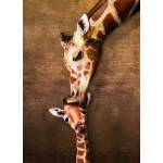 EUROGRAPHICS - Puzzle Mother and baby giraffe - 1 000 piese
