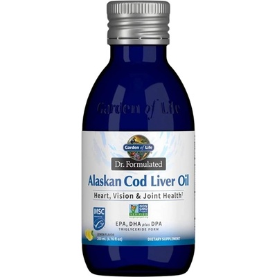 Garden of Life Dr. Formulated | Alaskan Cod Liver Oil [400 мл] Лимон