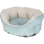 Kerbl Puppy Bed - Пухкаво, плюшено, легло за куче - тюркоаз, 54х40х20 см, Германия 80446