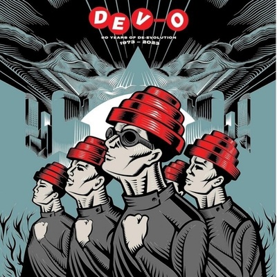 Devo - 50 Years Of De-Evolution 1973 (1973-2023) (Red / Blue Coloured) (2 LP) (0603497828418)