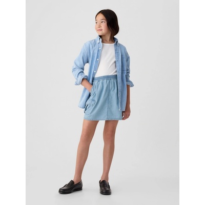 GAP dětská džínová cargo sukně modrá – Zboží Dáma