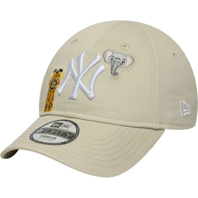 New Era NEW YORK YANKEES TODDLER ANIMAL ICON 9FORTY JR béžovobiela