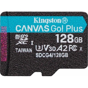 Kingston microSDXC Canvas Go! Plus 128GB A2/U3/V30 (SDCG4/128GBSP)