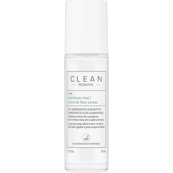 Clean Reserve - Цветя от бъз Хидратиращ Мъглив спрей За лице 50 ml