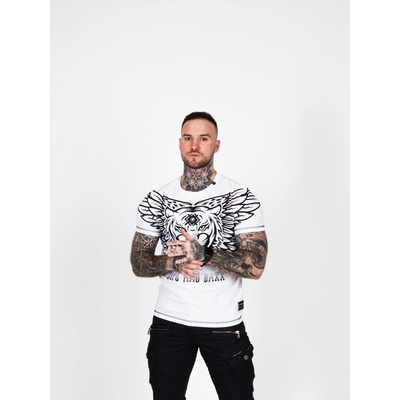 Cipo & Baxx pánske tričko CT644 white