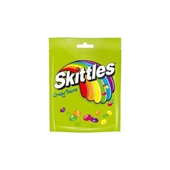 Skittles žvýkací bonbony Crazy Sours 174 g