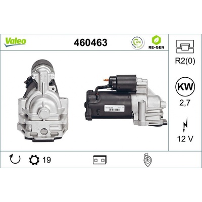 Startér VALEO 460463
