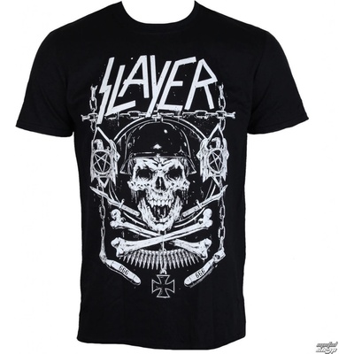 Rock Off metal Slayer Skull & Bones čierne