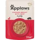 Applaws Cat kuracie prsia a hovädzie v aspiku 70 g