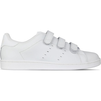 Lonsdale Юношески маратонки Lonsdale Leyton Junior Trainers - White/White