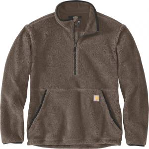 Carhartt WIP Мъжки поларен пуловер Carhartt Loose Fit Fleece Pullover Fleece jumper - Tarmac - размер XXL (005-5641-0415)