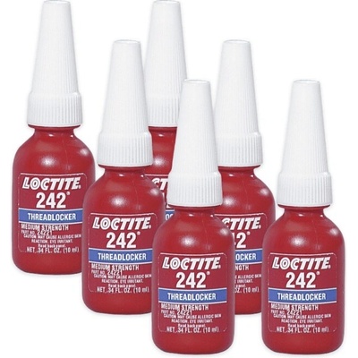 Loctite 242 - 10 ml, středněpevnostní , 6 x Loctite 242 - 10 ml