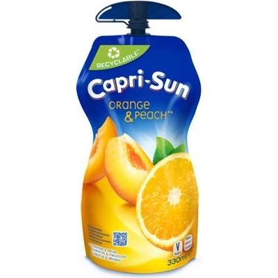 Capri Sun pomeranč a broskev 0,33 l