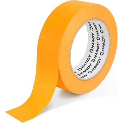Handy Maskovacia páska na vodnej báze na vonkajšie použitie 50 m x 24 mm oranžová