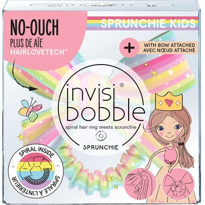 Invisibobble® Invisibobble Kids SlimSprunchie mit Schleife Let's Chase Rainbows