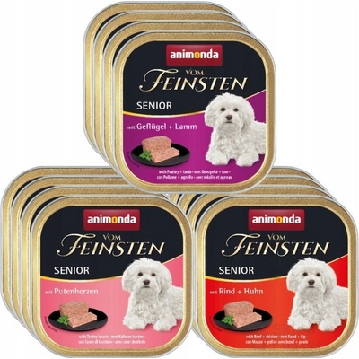 Animonda Vom Feinsten Senior Mix chutí 12 x 150 g