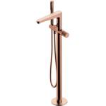 Omnires Contour - Смесител за вана за подов монтаж, с тяло, матирана мед CT8033CPB (CT8033CPB)